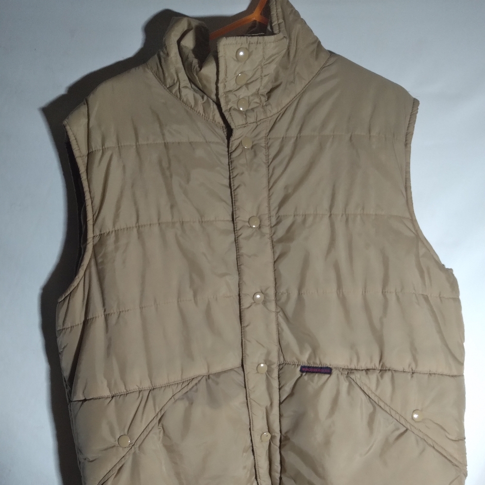 Original vintage windbreaker vest.